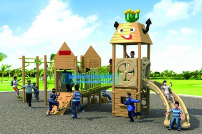 เครื่องเล่นสนามไม้